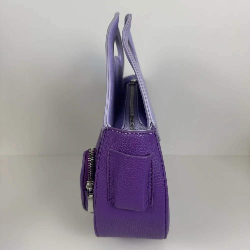 HOMAGE YEAR Purple Abundance Ova Manifestation Bag Crossbody Shoulder Tote
